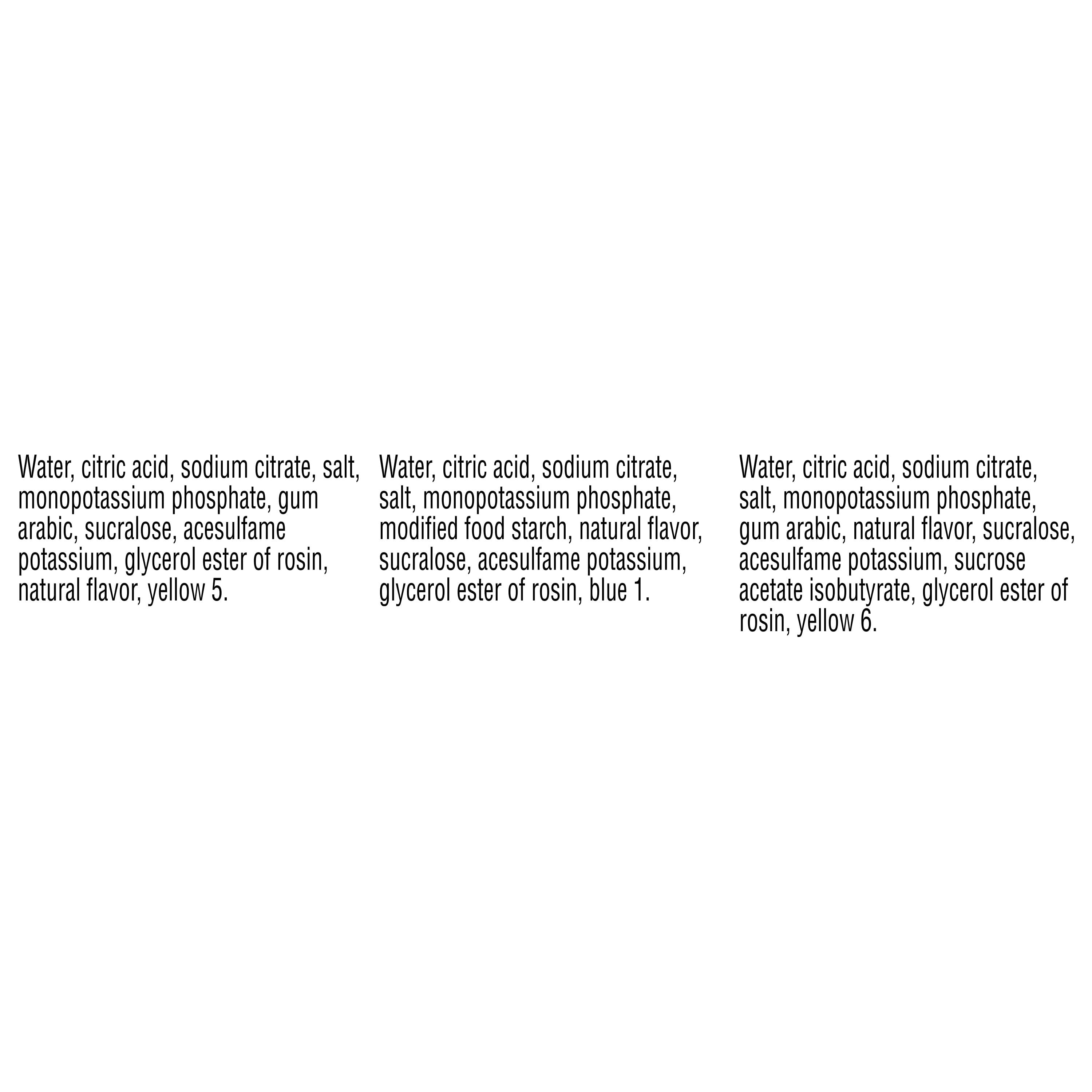 Zero Sugar Thirst Quencher Variety, 20 Fl Oz, 12 Count