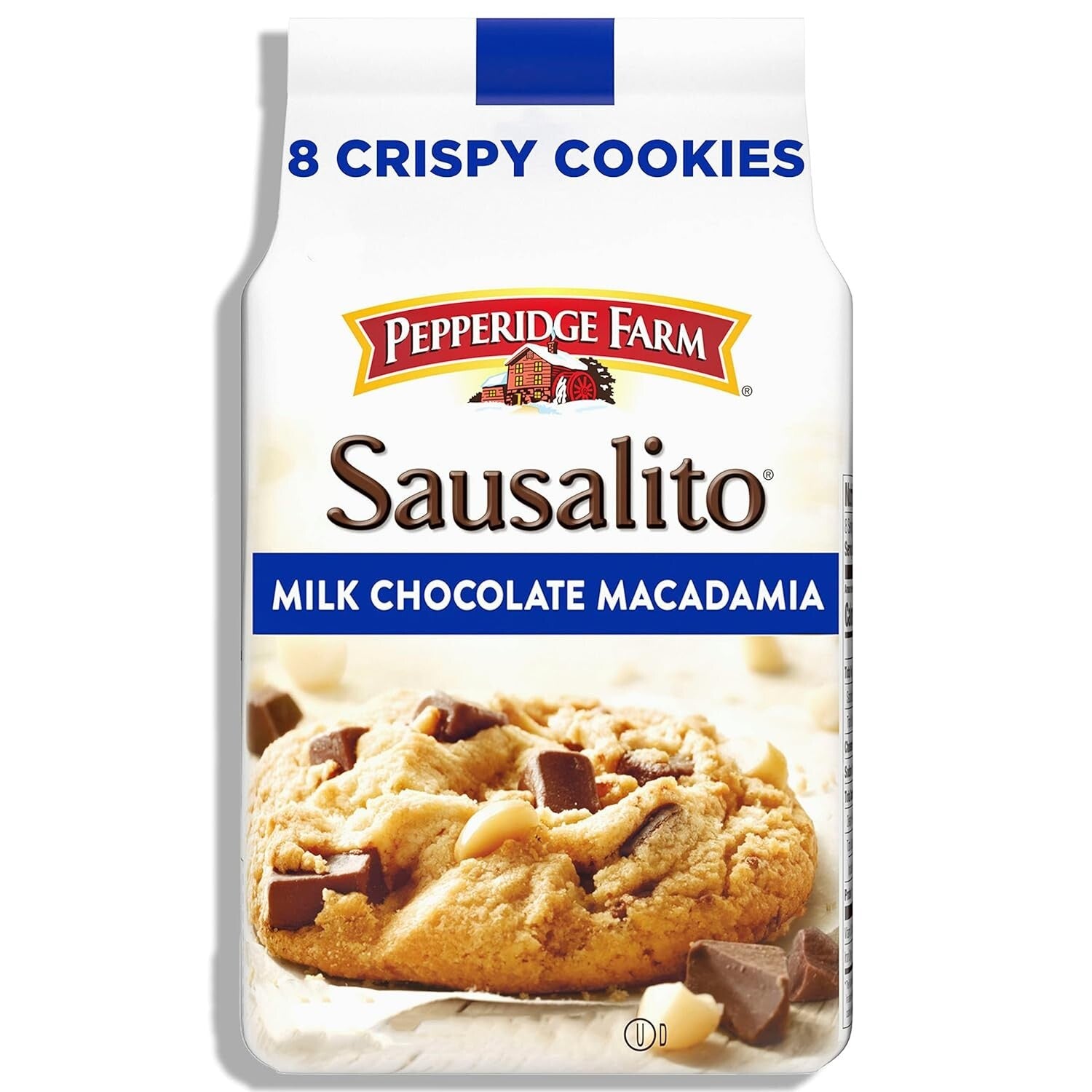 Crispy Milk Chocolate Macadamia Nut Cookies 7.2 OZ Bag