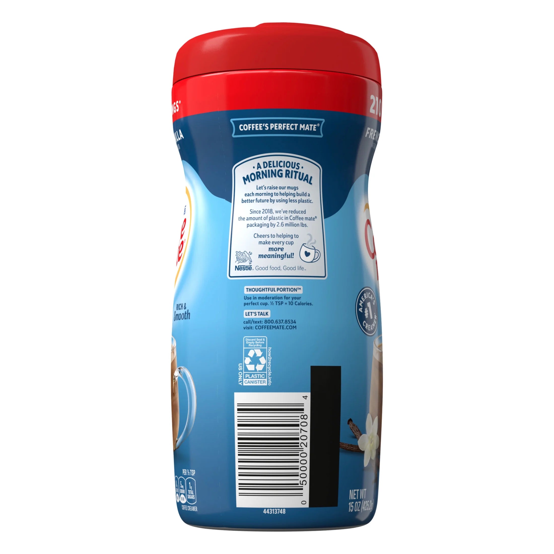 French Vanilla Powder Coffee Creamer, 15 Oz