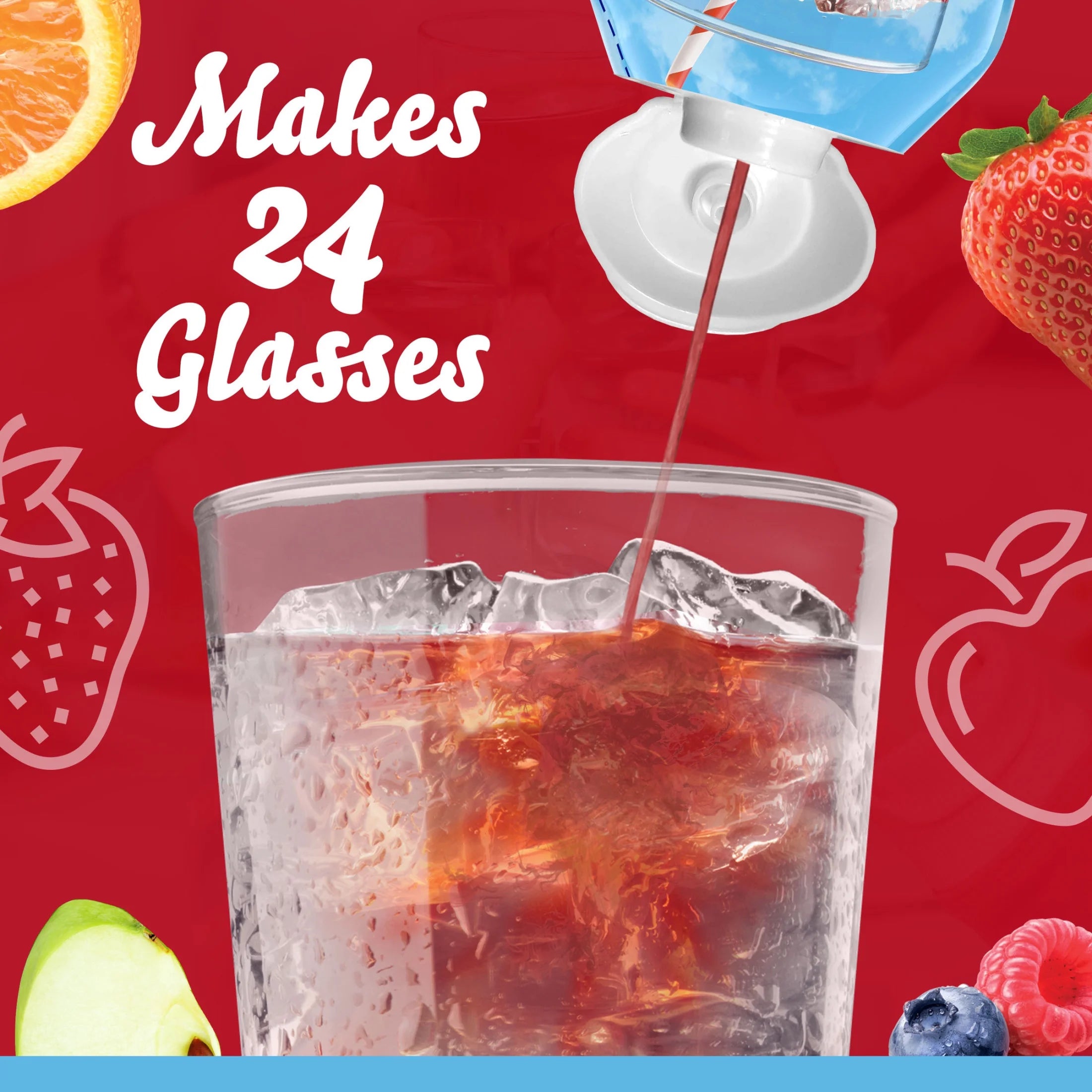 Liquid Berry Sangria Naturally Flavored Drink Mix, 1.62 Fl Oz Bottle