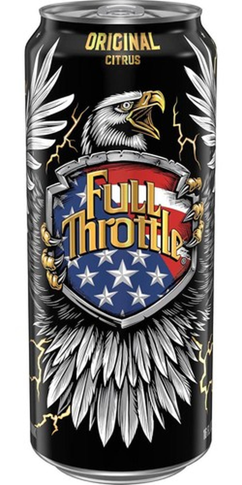 Full Throttle Citrus: Hard-Working Energy Drink. 16 Fl Oz (Pack of 15)