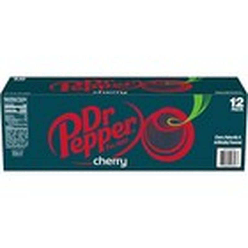 Dr Pepper Original Cherry Cream Soda 12 Fl Oz Pack of 12 Unique Flavor Drink