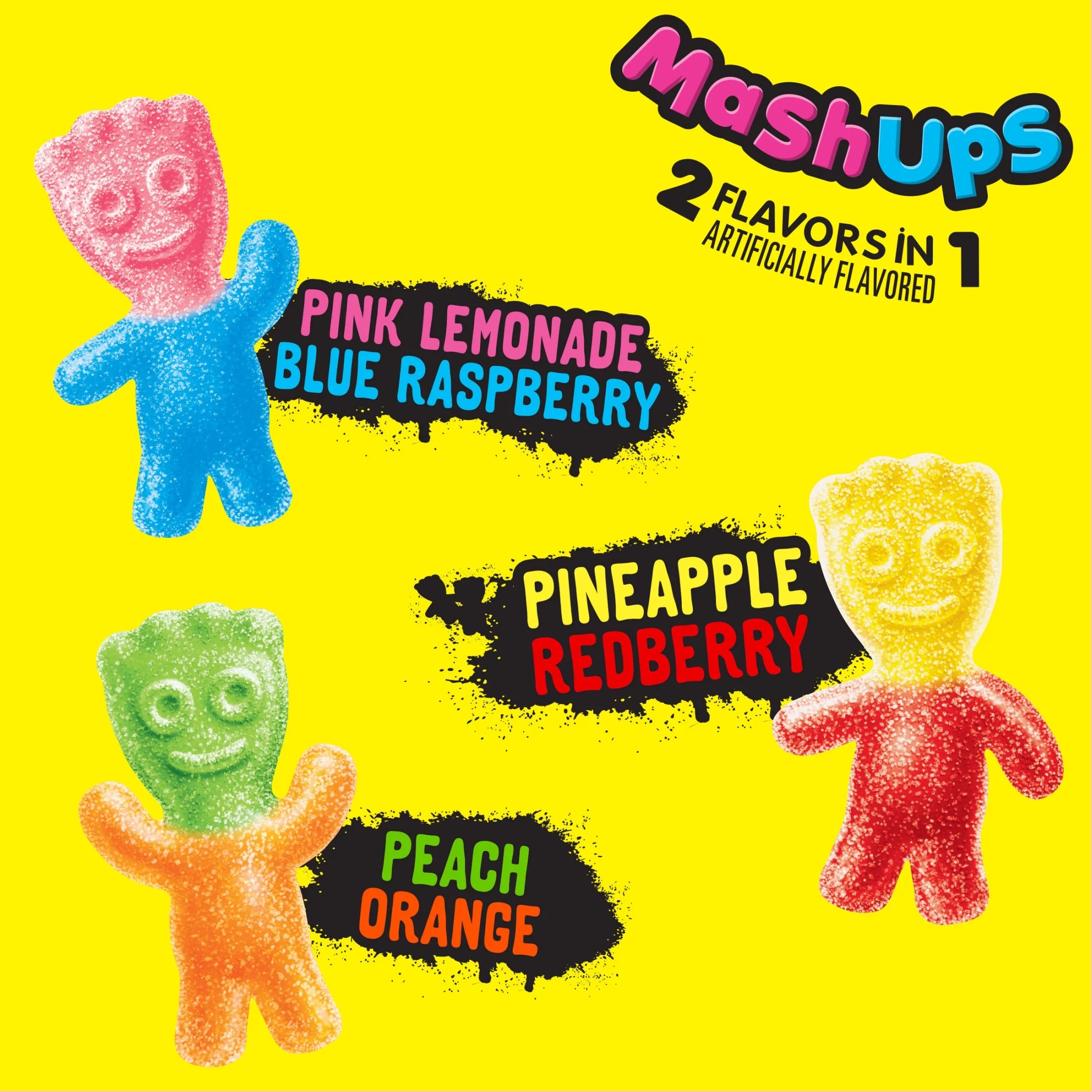 Mashups 2 Flavors in 1 Soft & Chewy Candy, 8 Oz