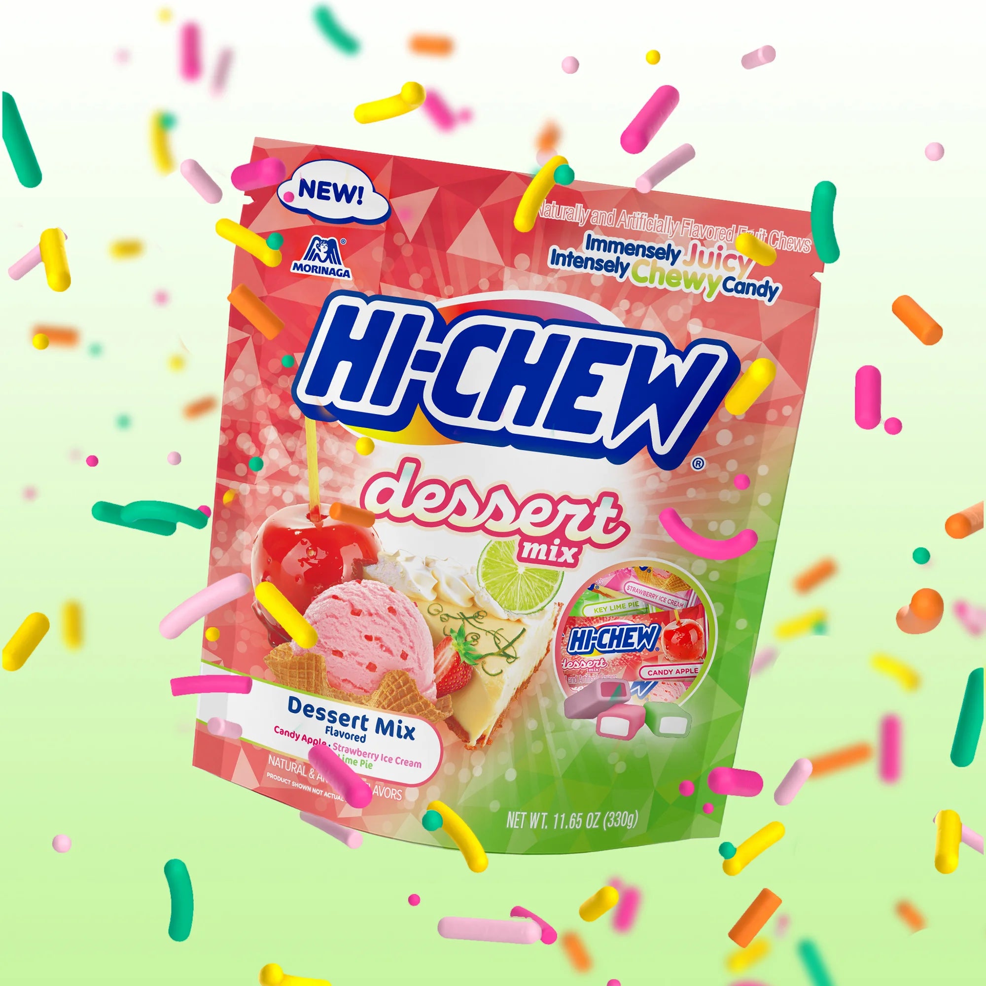 Dessert Mix Chewy Candy, 11.65 Oz, Stand up Pouch