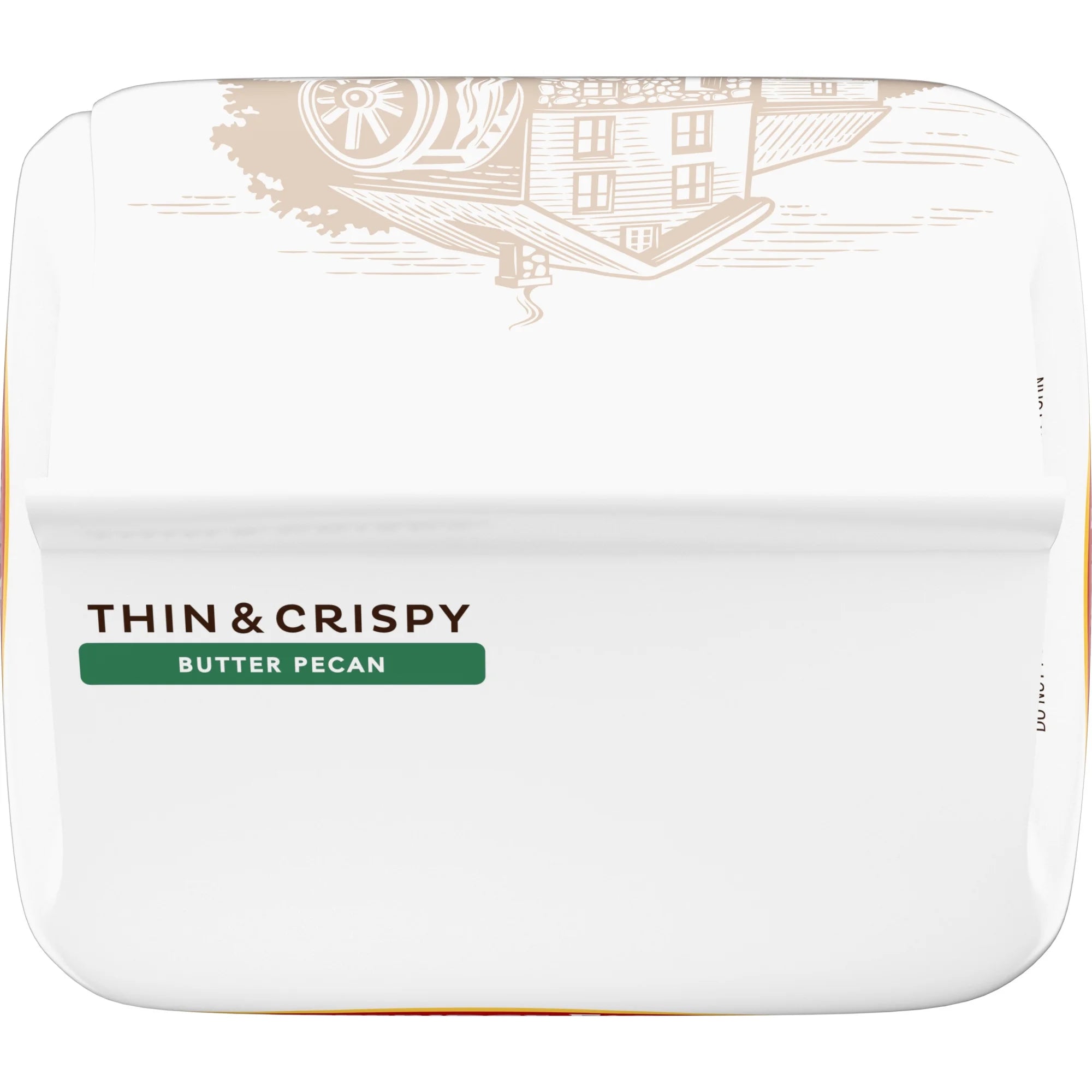 Farmhouse Thin & Crispy Butter Pecan Cookies, 5.9 Oz Bag