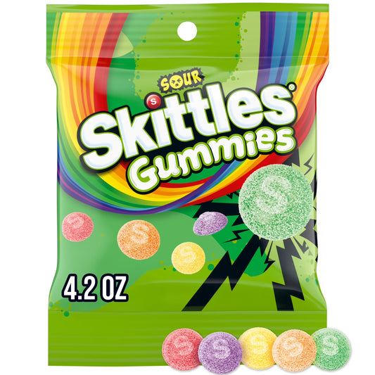 Gummies Sour Gummy Candy - 4.2 Oz Bag