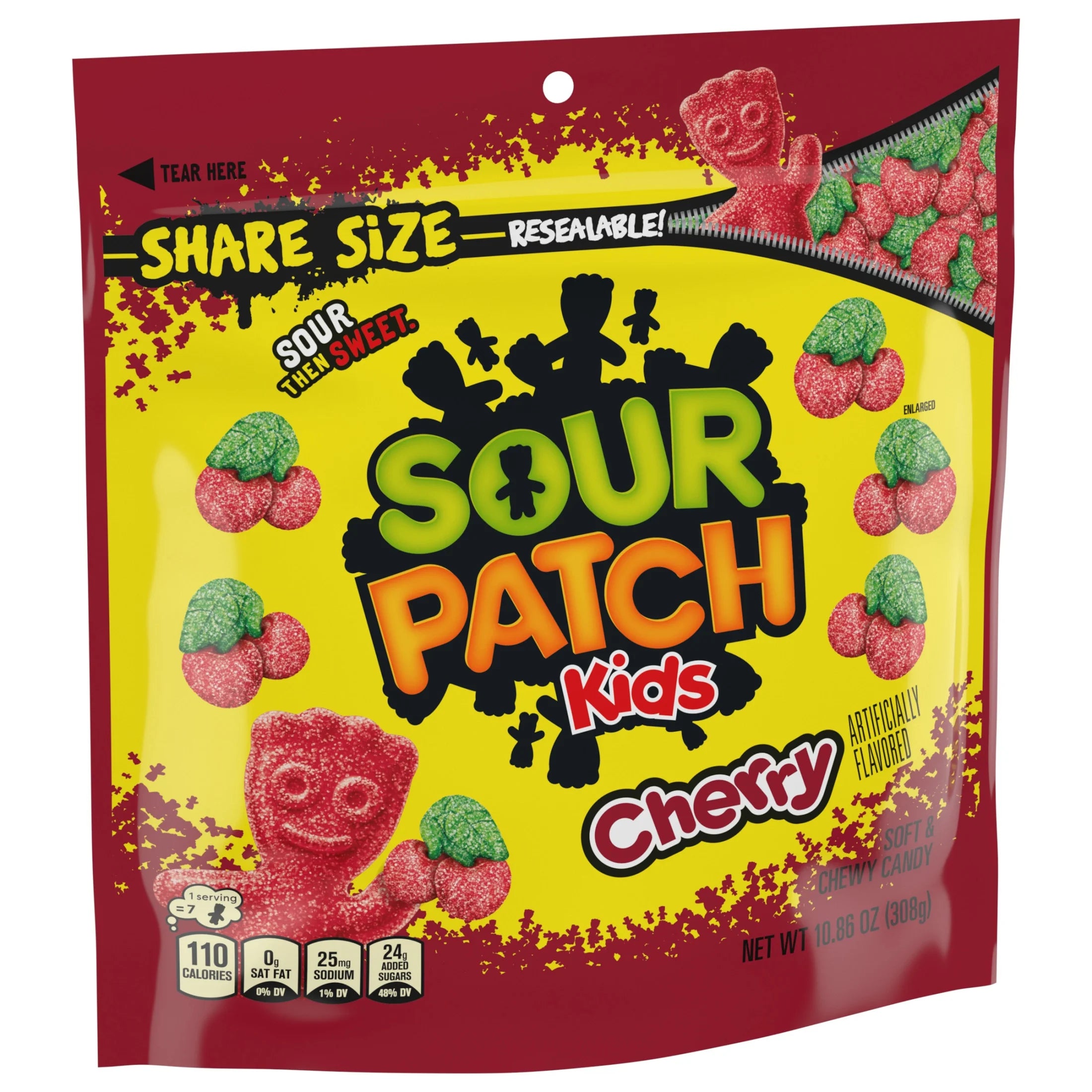 Cherry Soft & Chewy Candy, Share Size, 10.86 Oz